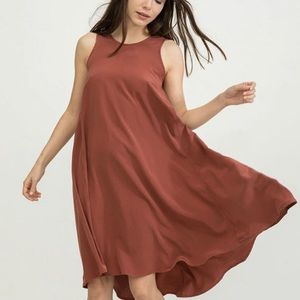 Elizabeth Suzann Harlow Dress in Silk Crepe (M)